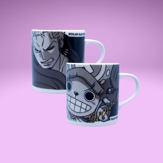 ONE PIECE Monochrome Mugs (2 Designs)