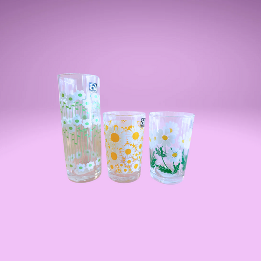 Retro Glassware (3 Designs)