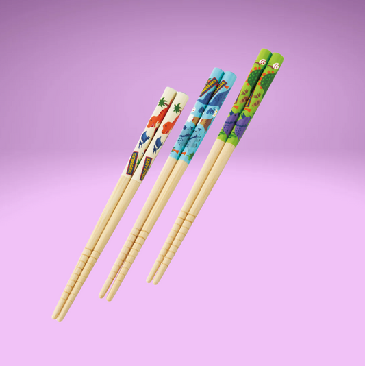 Dinosaur Kid Chopsticks (3pc)