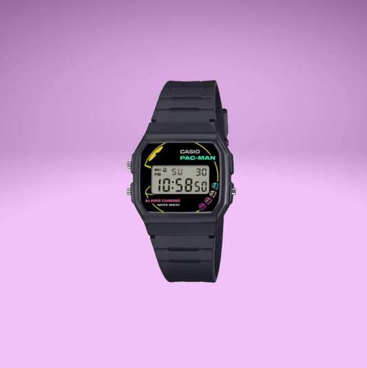 F-91WPC-1A PAC-MAN Casio Collab Watch