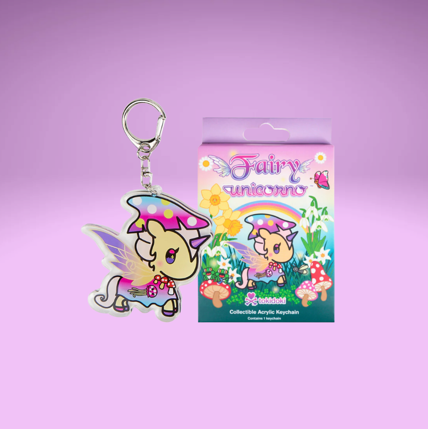 Fairy Unicorno Acrylic Keychains