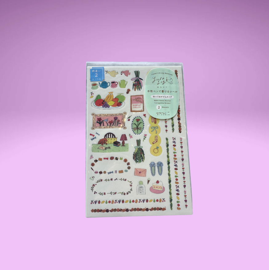 Yuru Midori Journalling Sticker (3 Designs)