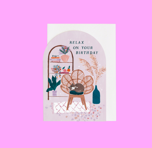 Relaxing Birthday Card