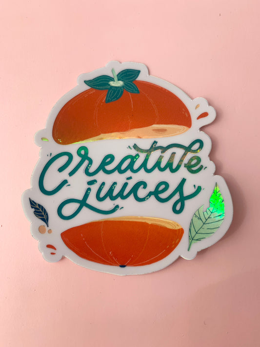 Creative Juices Sticker