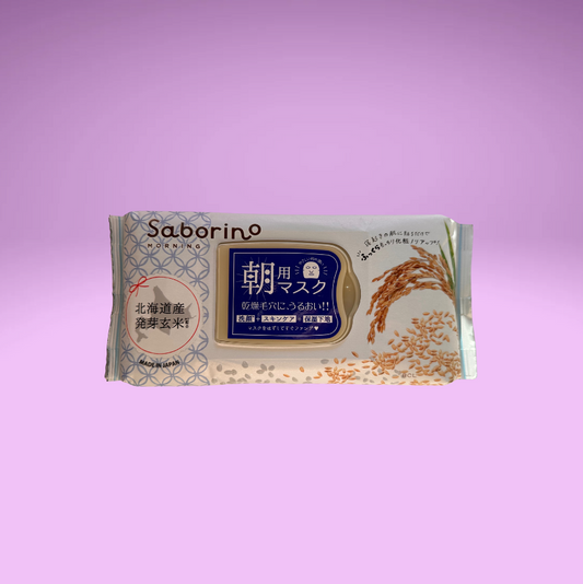 Saborino Morning Mask Brown Rice