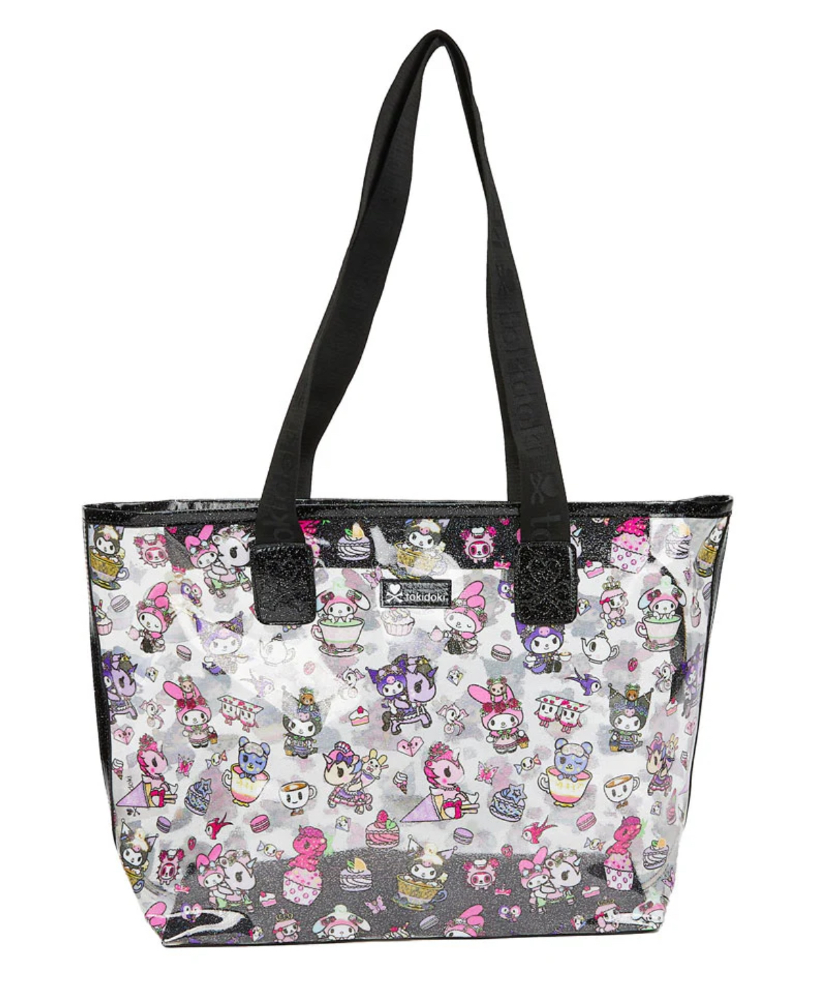 Tokidoki x Kuromi & My Melody Garden Party Clear Zip Tote