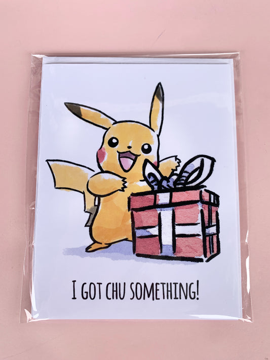 Pikachu BirthdayCard