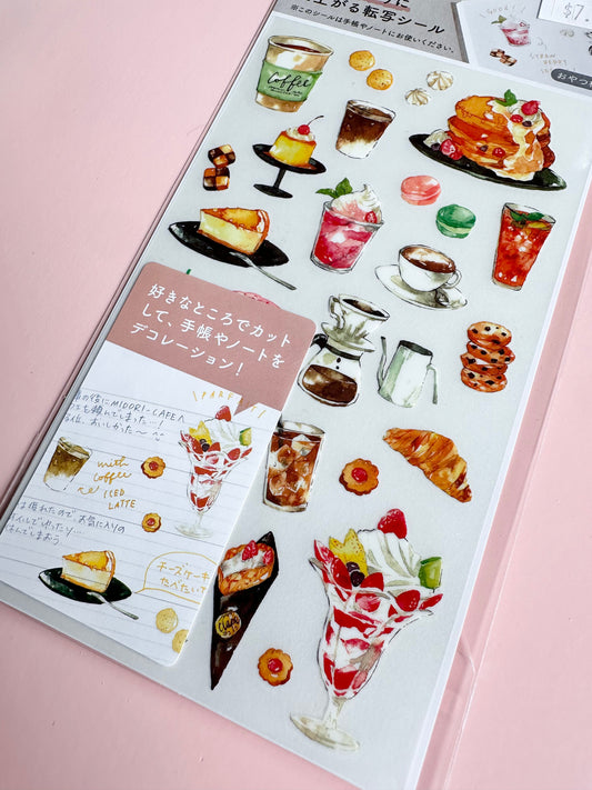 Dessert Transfer Stickers