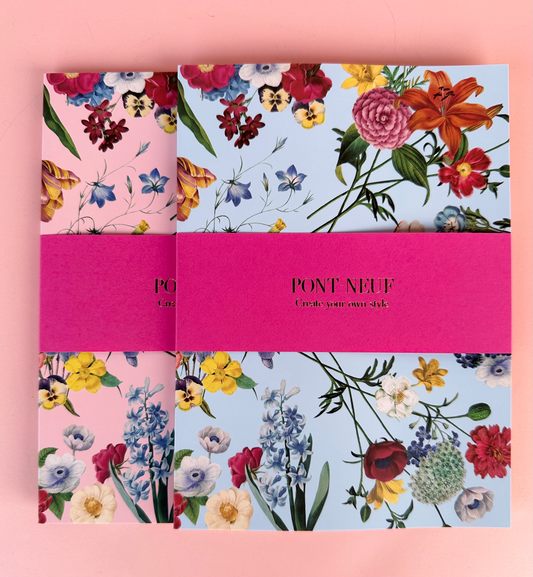 Pont Neuf Floral Notebooks