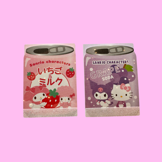 Sanrio Drink Notepad (2 design)