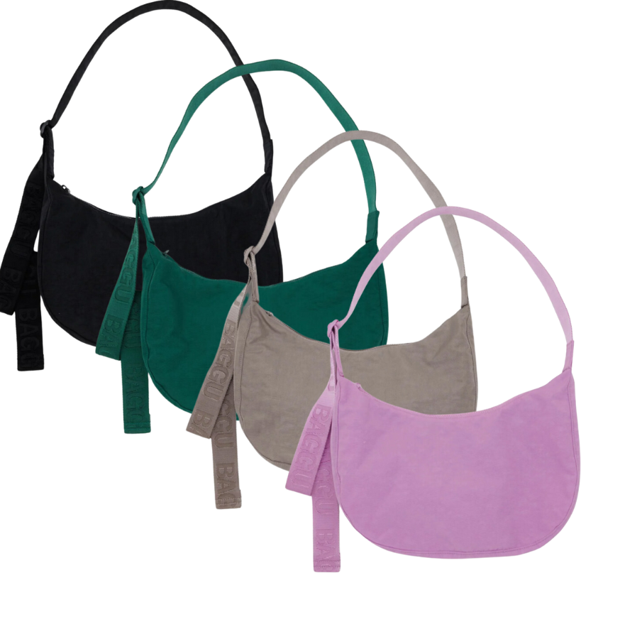 Nylon Crescent Bag Summer 24' (2 sizes)