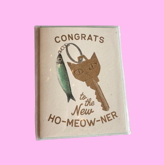 New Ho-Meow-Ner Card