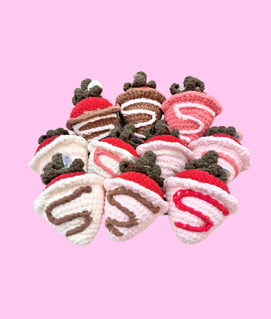 Chocolate Covered Strawberries Crochet