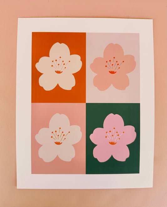 Plum Blossom Print