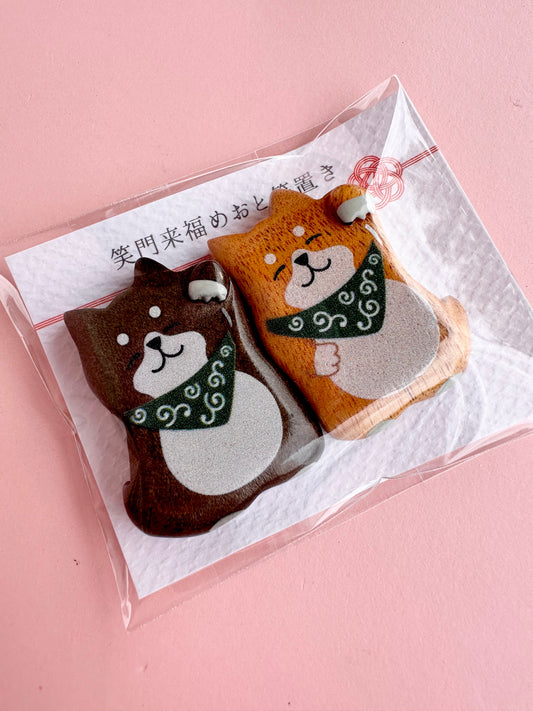 Shiba Chopstick Rest Set