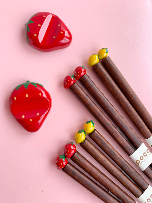 Fruit Themed Chopsticks and Holders