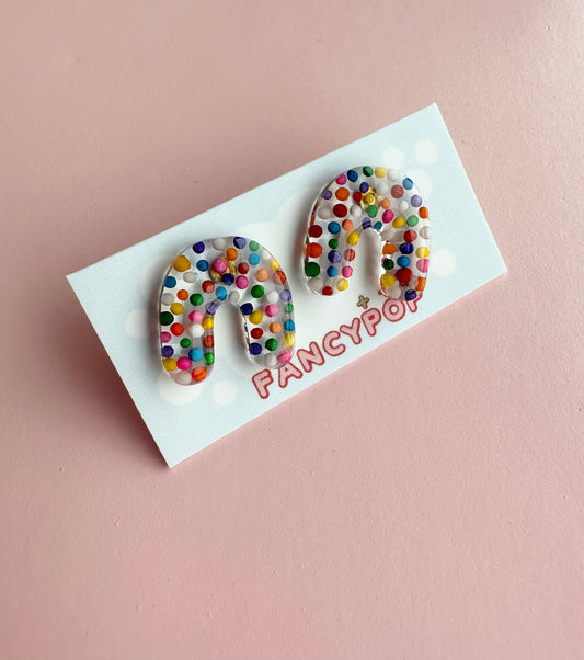 Sprinkles Arch Earrings