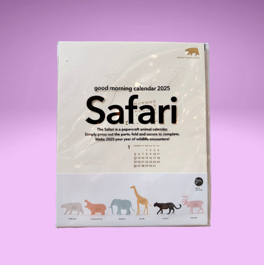 Safari Calendar 2025