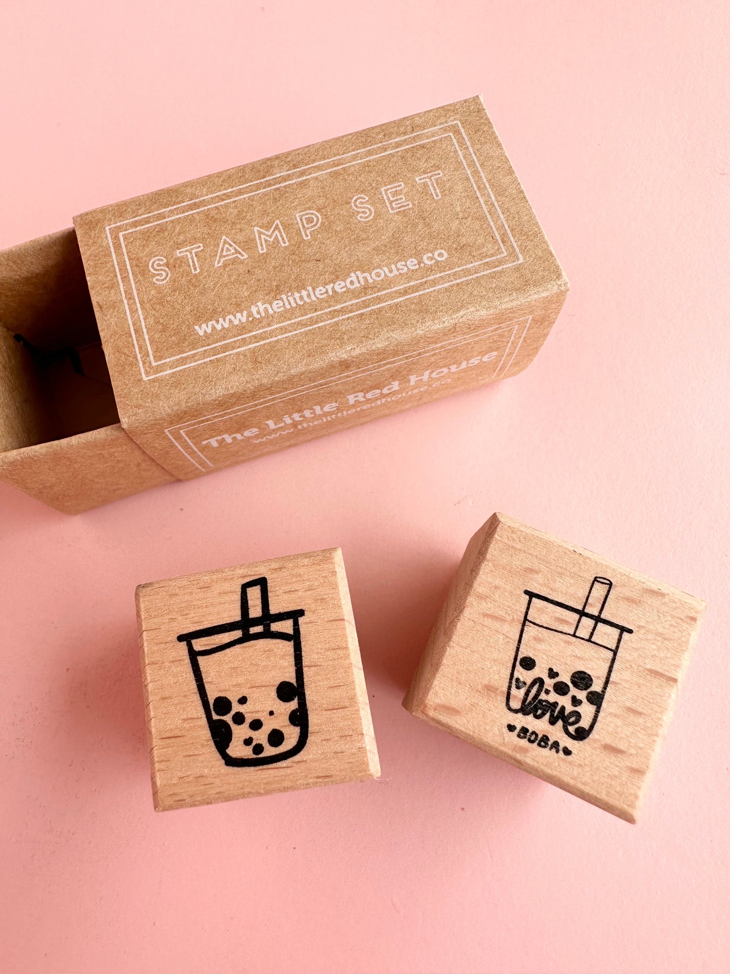 Boba Tea Stamps (2pcs)